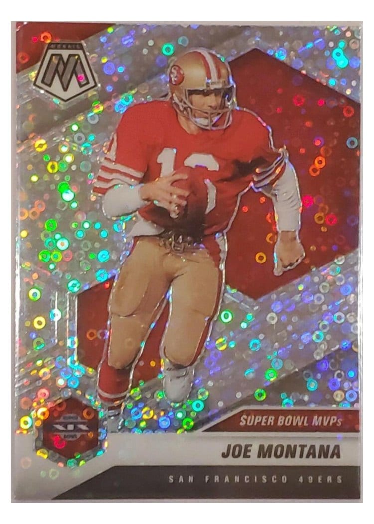 2021 Panini Mosaic Base Set Joe Montana #292 card