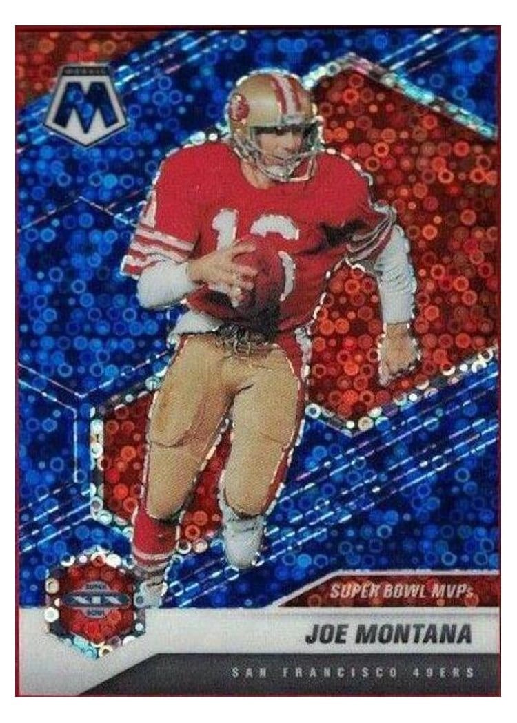 2021 Panini Mosaic Base Set Joe Montana #292 card