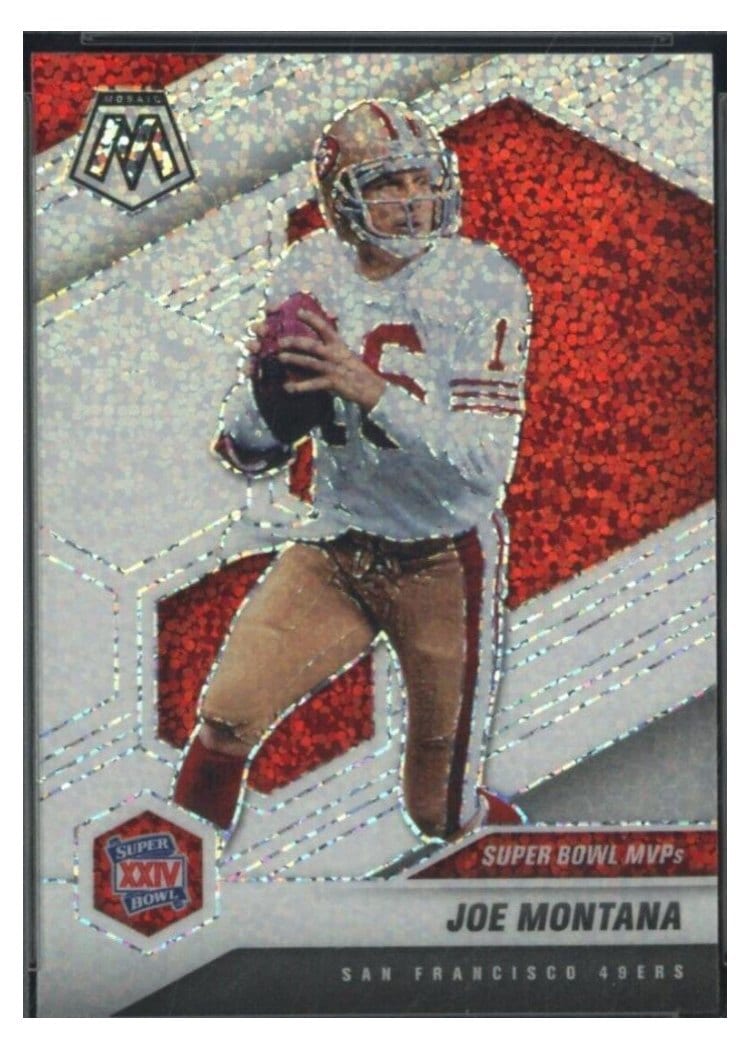 2021 Panini Mosaic Base Set Joe Montana #292 card