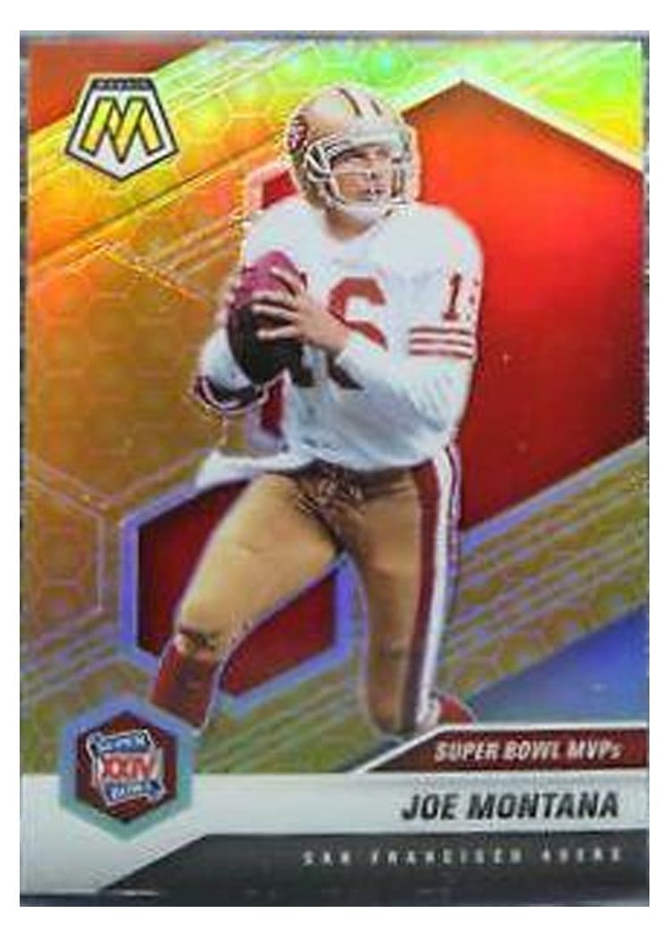 2021 Panini Mosaic Base Set Joe Montana #293 card