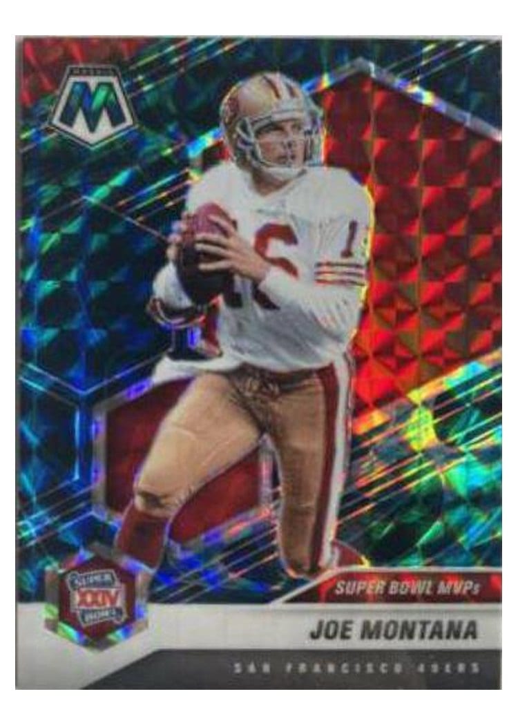 2021 Panini Mosaic Base Set Joe Montana #293 card