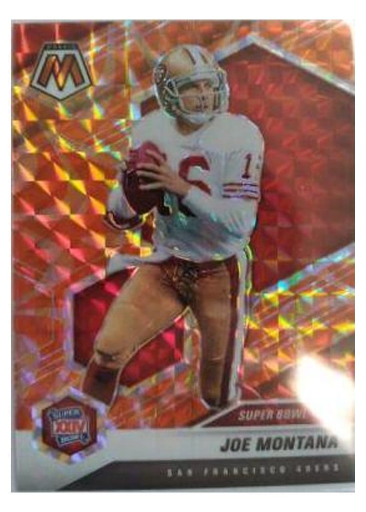 2021 Panini Mosaic Base Set Joe Montana #293 card