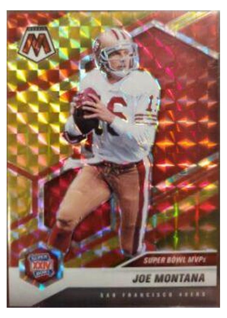 2021 Panini Mosaic Base Set Joe Montana #293 card