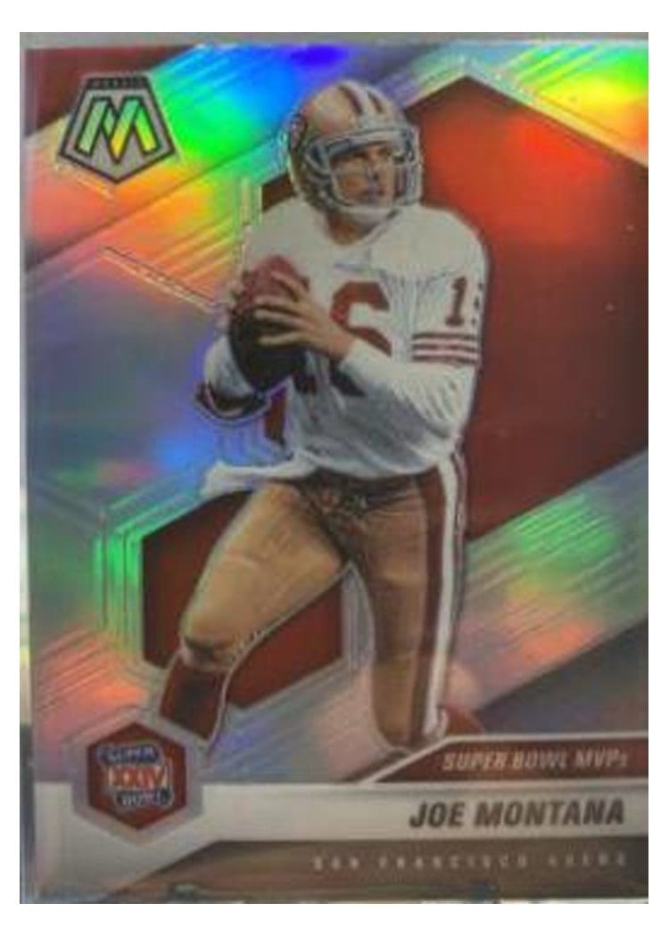 2021 Panini Mosaic Base Set Joe Montana #293 card