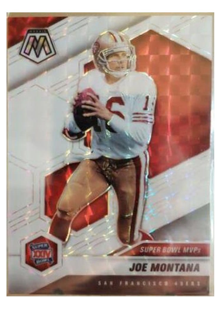 2021 Panini Mosaic Base Set Joe Montana #293 card