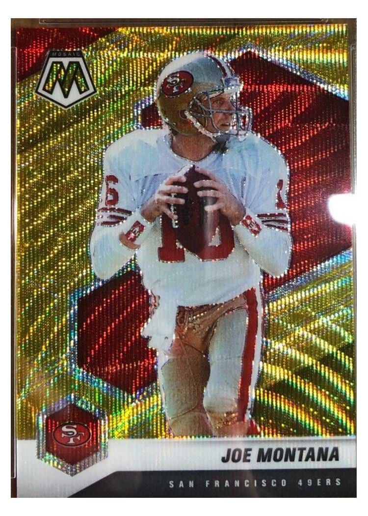 2021 Panini Mosaic Base Set Joe Montana #293 card