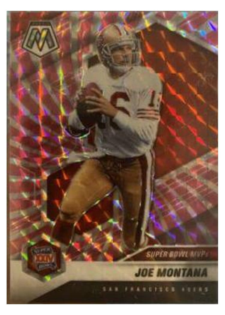 2021 Panini Mosaic Base Set Joe Montana #293 card