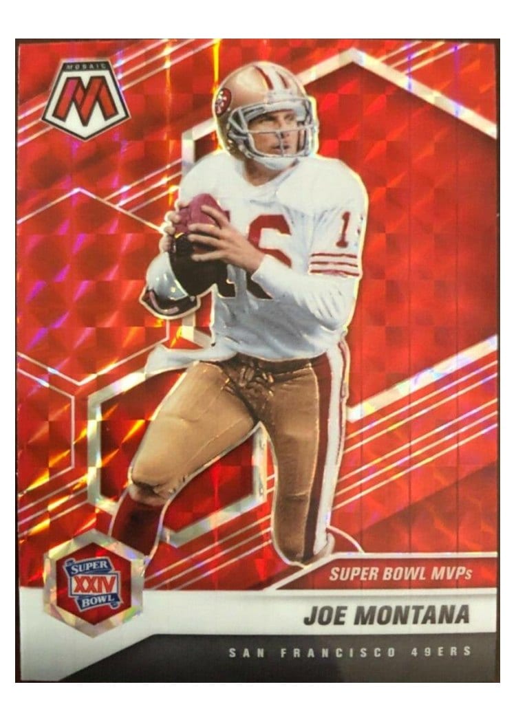 2021 Panini Mosaic Base Set Joe Montana #293 card
