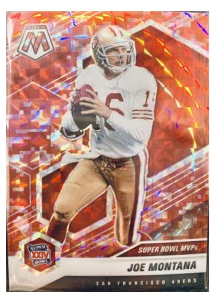 2021 Panini Mosaic Base Set Joe Montana #293 card