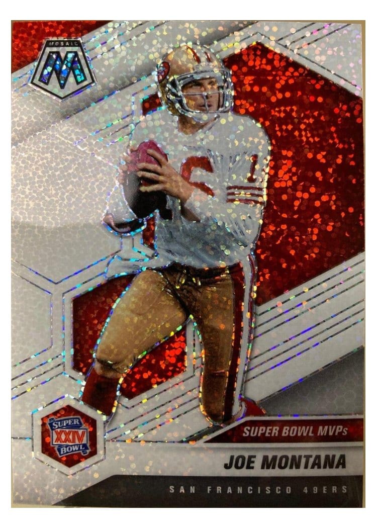2021 Panini Mosaic Base Set Joe Montana #293 card
