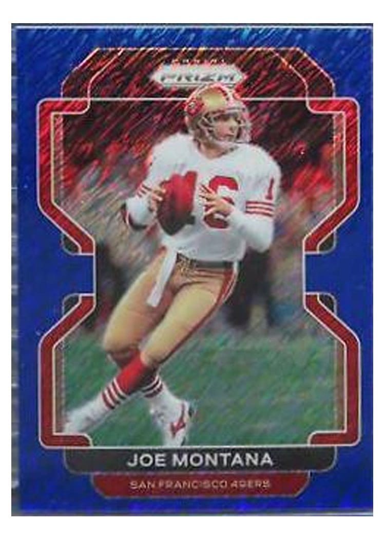 2021 Panini Prizm Base Set Joe Montana #60 card