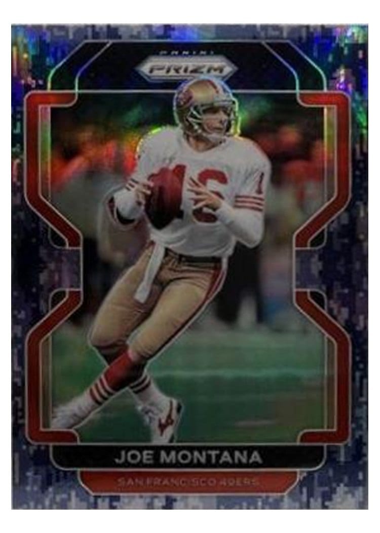 2021 Panini Prizm Base Set Joe Montana #60 card
