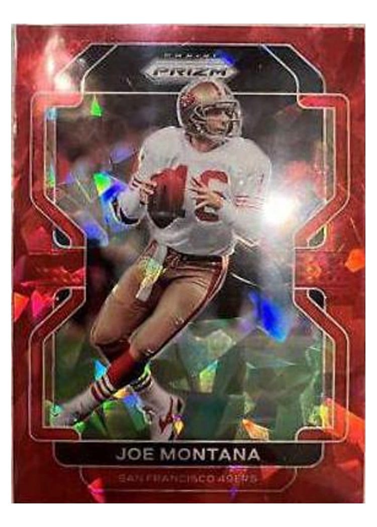 2021 Panini Prizm Base Set Joe Montana #60 card