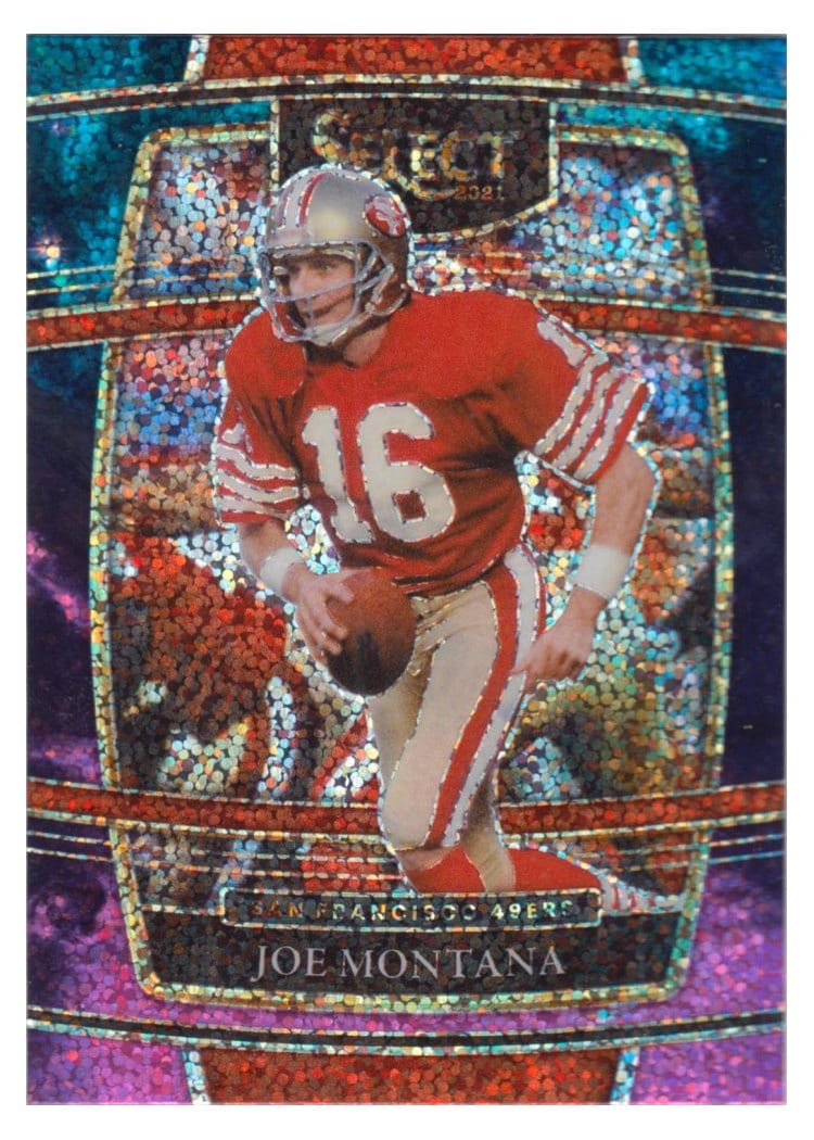 2021 Panini Select Base Set Joe Montana #36 card