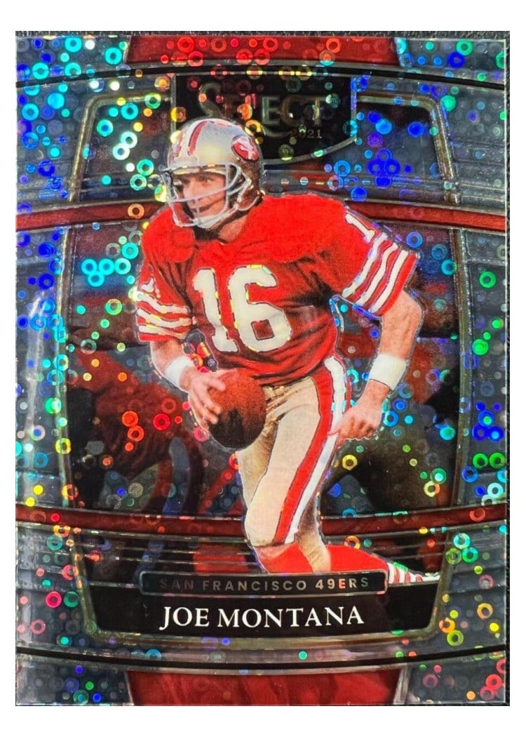 2021 Panini Select Base Set Joe Montana #36 card