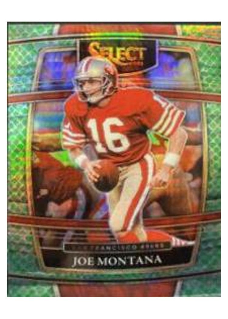 2021 Panini Select Base Set Joe Montana #36 card