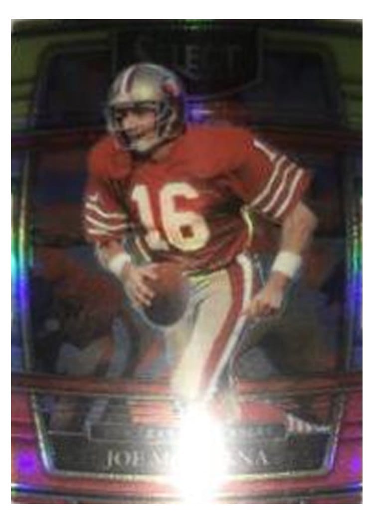 2021 Panini Select Base Set Joe Montana #36 card