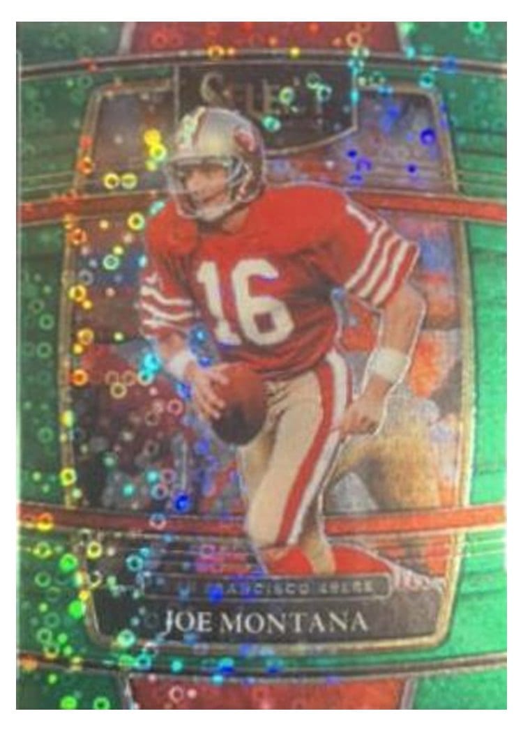 2021 Panini Select Base Set Joe Montana #36 card