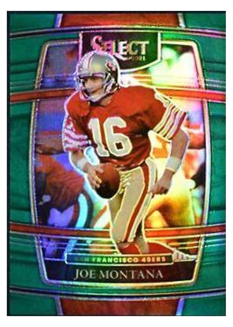 2021 Panini Select Base Set Joe Montana #36 card