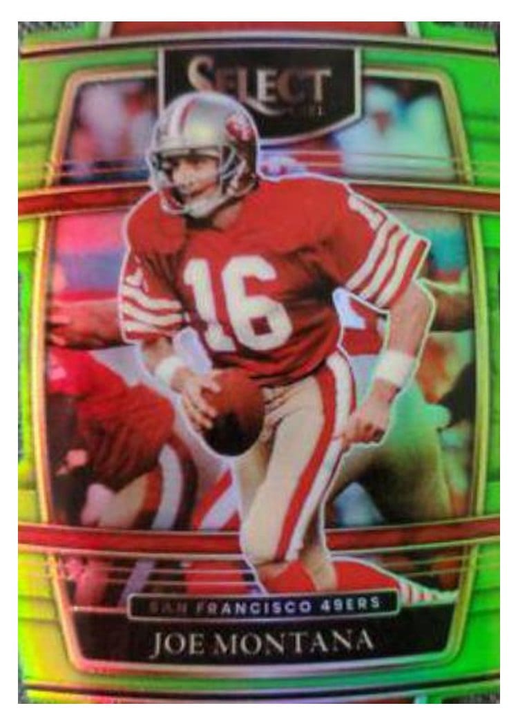 2021 Panini Select Base Set Joe Montana #36 card