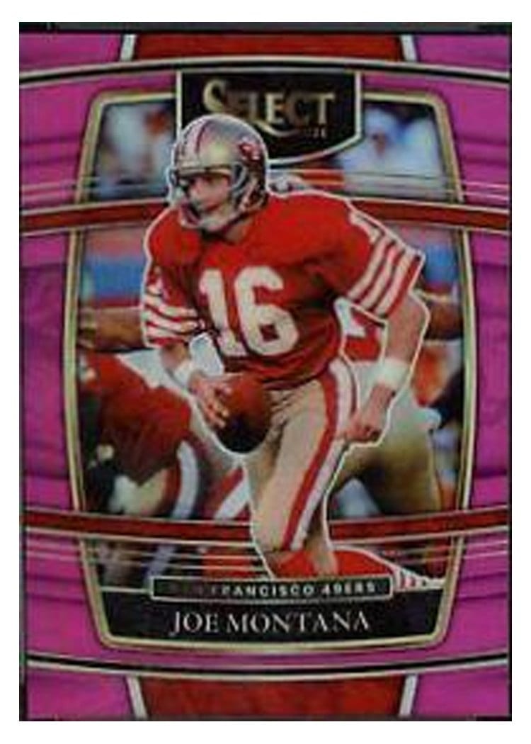 2021 Panini Select Base Set Joe Montana #36 card