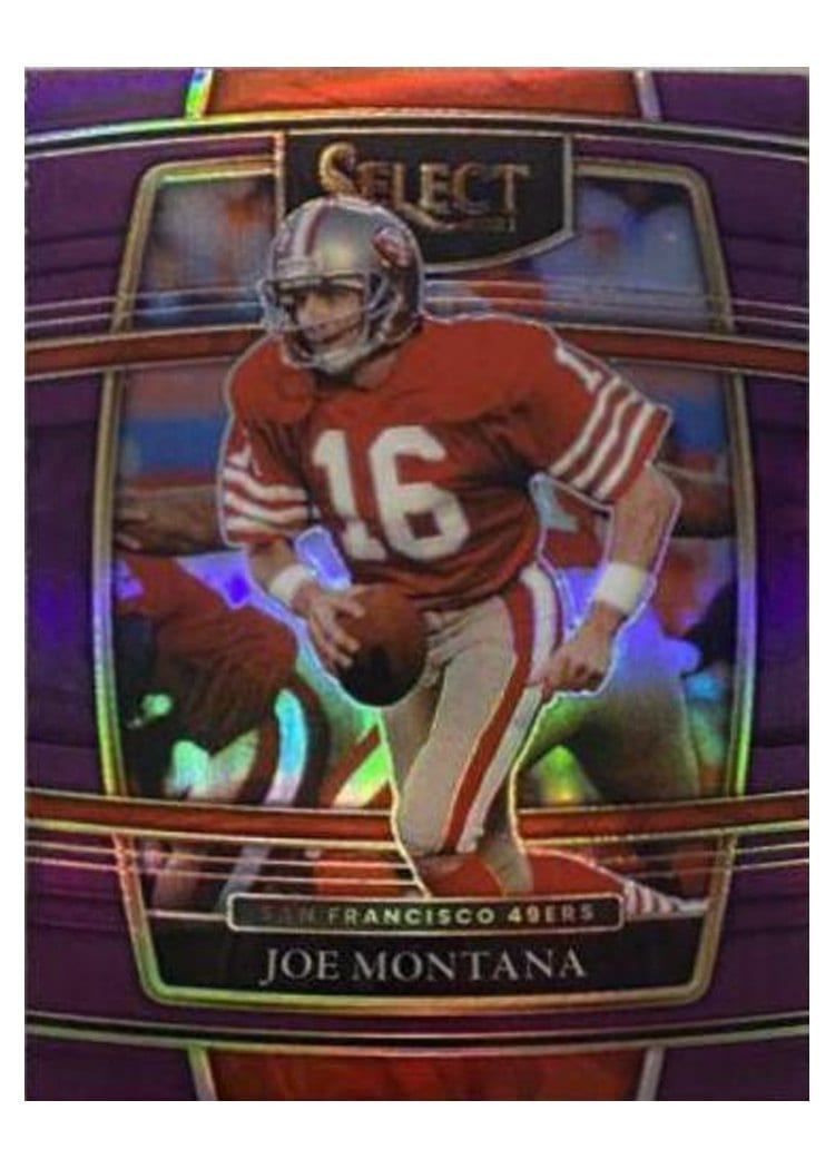 2021 Panini Select Base Set Joe Montana #36 card