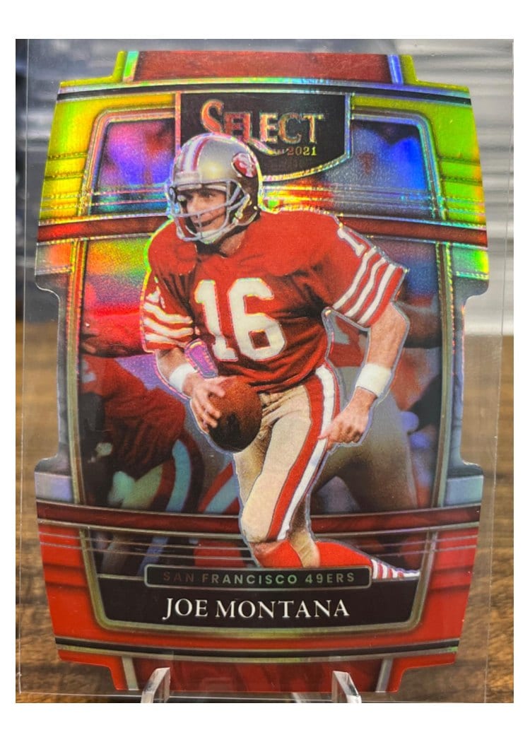 2021 Panini Select Base Set Joe Montana #36 card