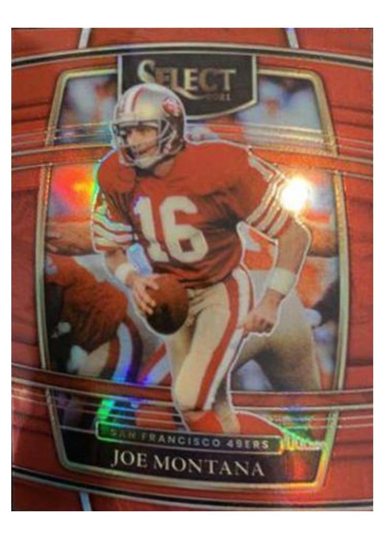 2021 Panini Select Base Set Joe Montana #36 card