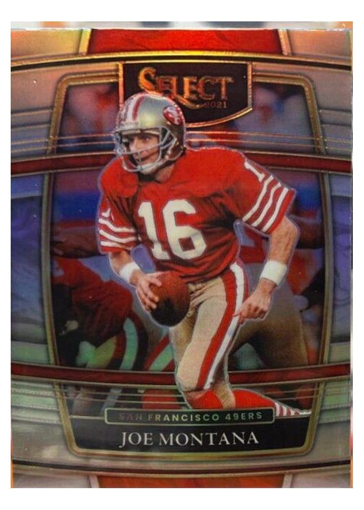2021 Panini Select Base Set Joe Montana #36 card