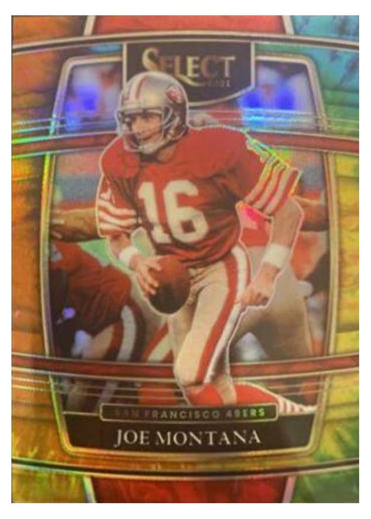 2021 Panini Select Base Set Joe Montana #36 card