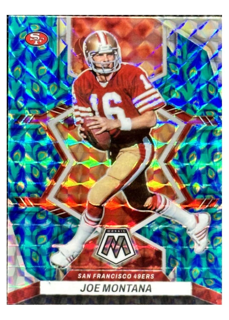 2022 Panini Mosaic Base Set Joe Montana #248 card