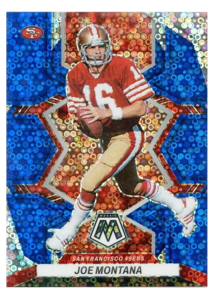 2022 Panini Mosaic Base Set Joe Montana #248 card
