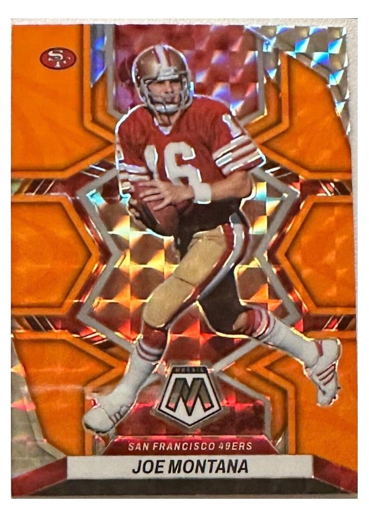 2022 Panini Mosaic Base Set Joe Montana #248 card