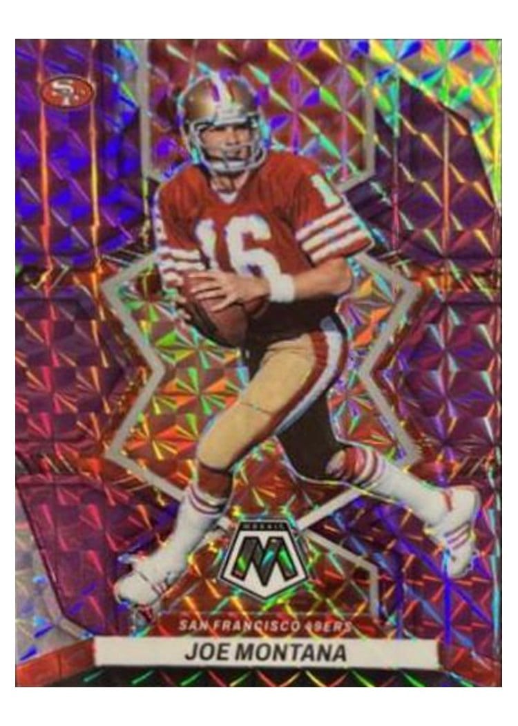 2022 Panini Mosaic Base Set Joe Montana #248 card