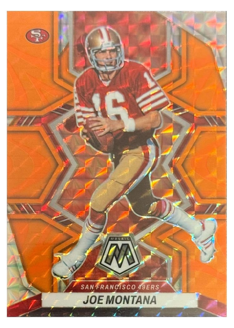 2022 Panini Mosaic Base Set Joe Montana #248 card
