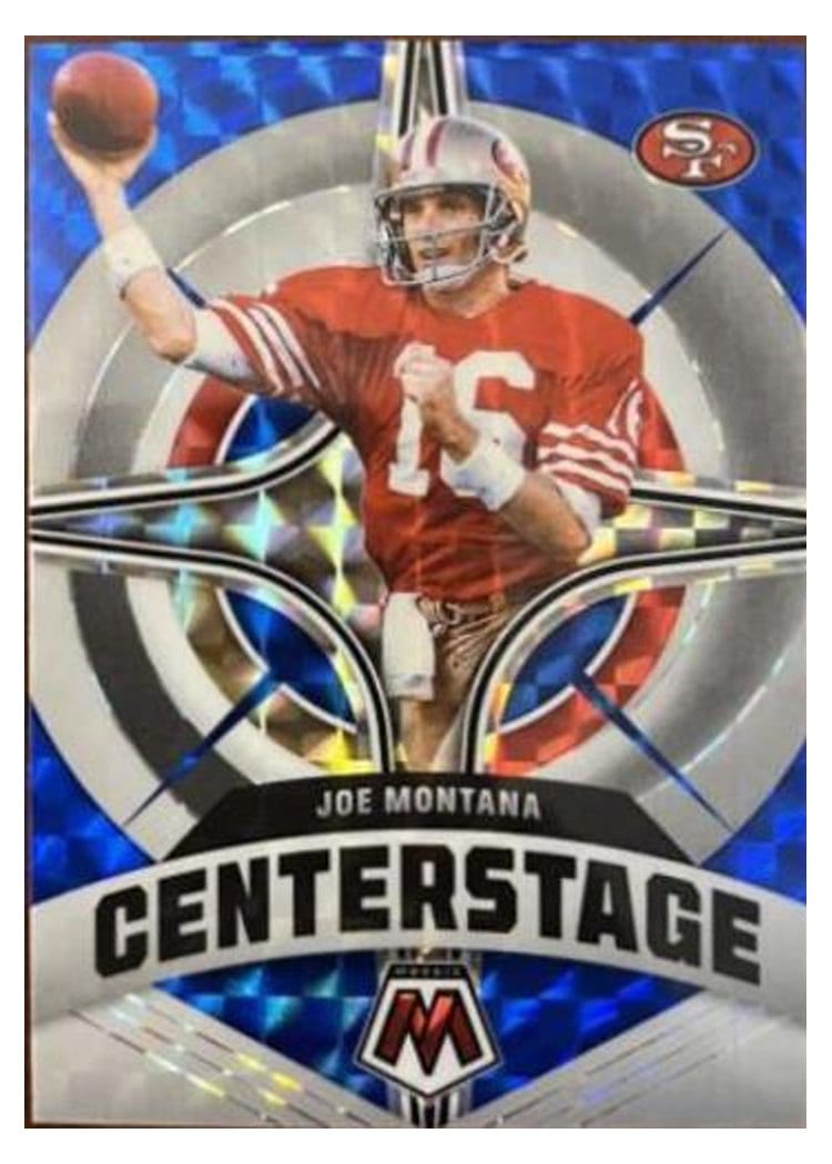 2022 Panini Mosaic Base Set Joe Montana #296 card