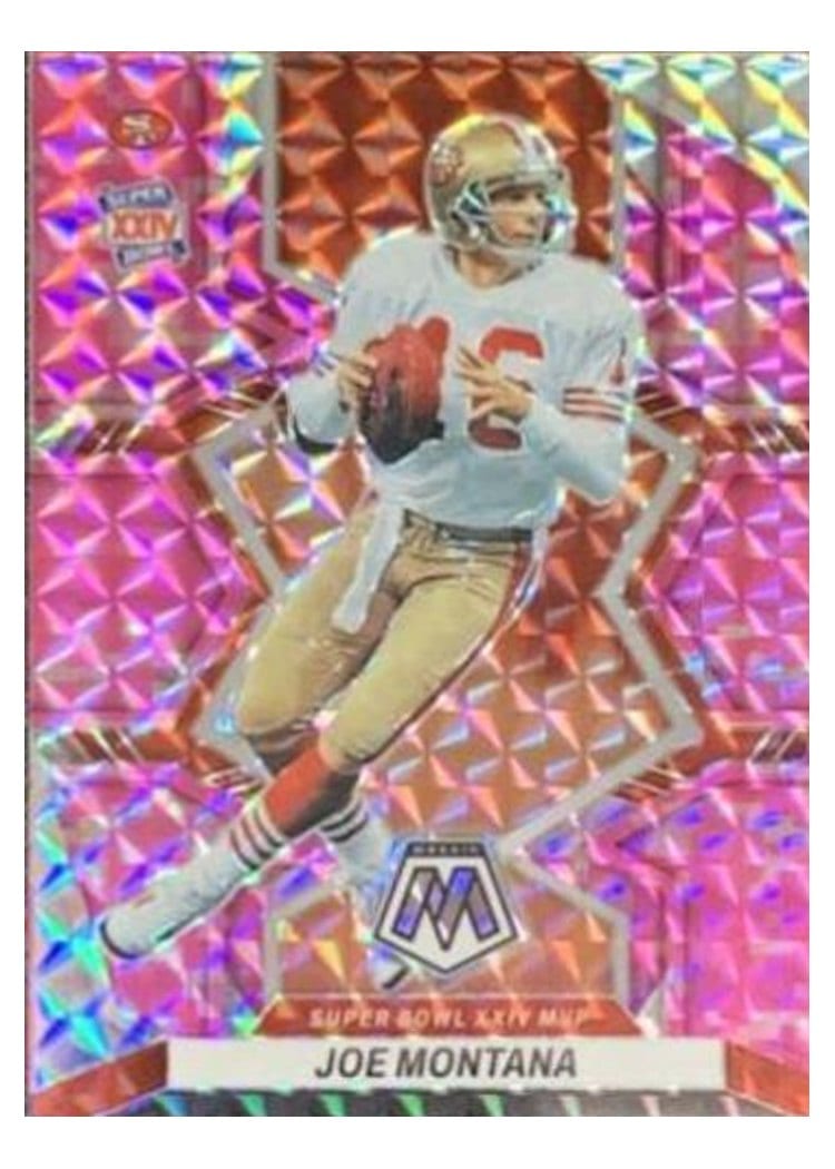2022 Panini Mosaic Base Set Joe Montana #296 card