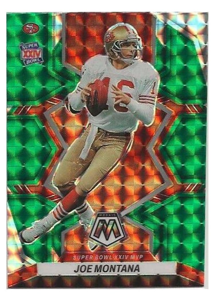 2022 Panini Mosaic Base Set Joe Montana #296 card