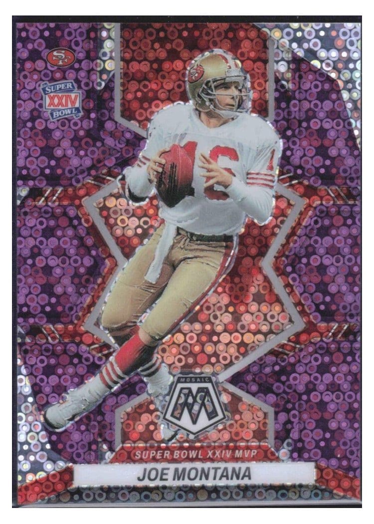 2022 Panini Mosaic Base Set Joe Montana #296 card