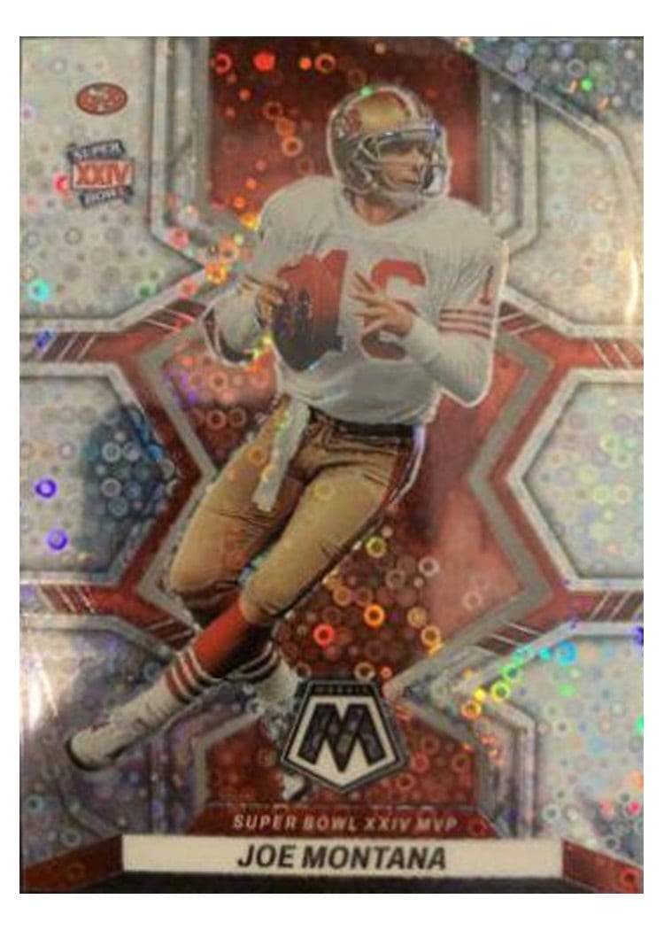 2022 Panini Mosaic Base Set Joe Montana #296 card