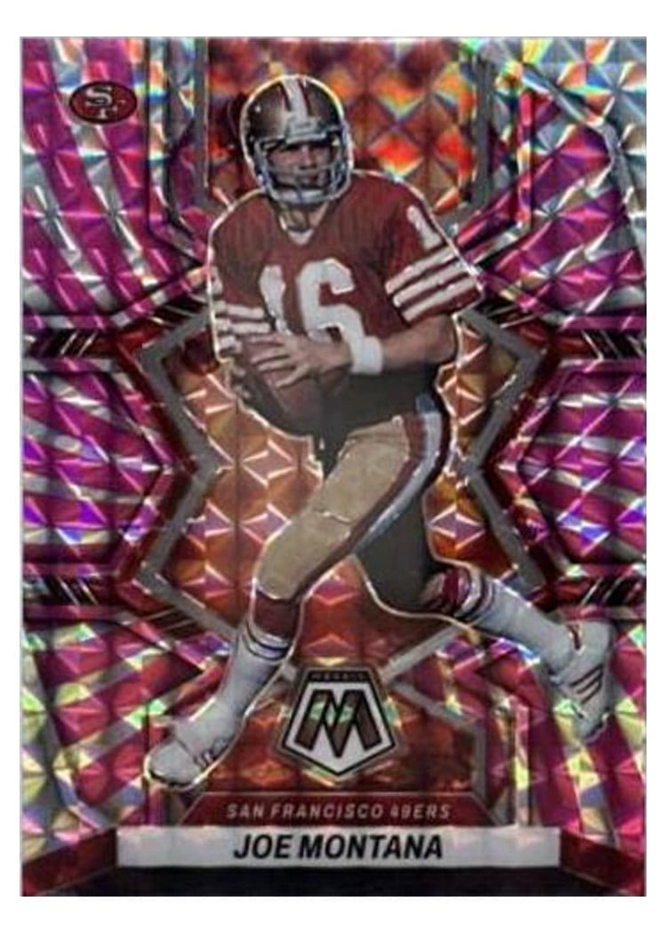 2022 Panini Mosaic Base Set Joe Montana #296 card