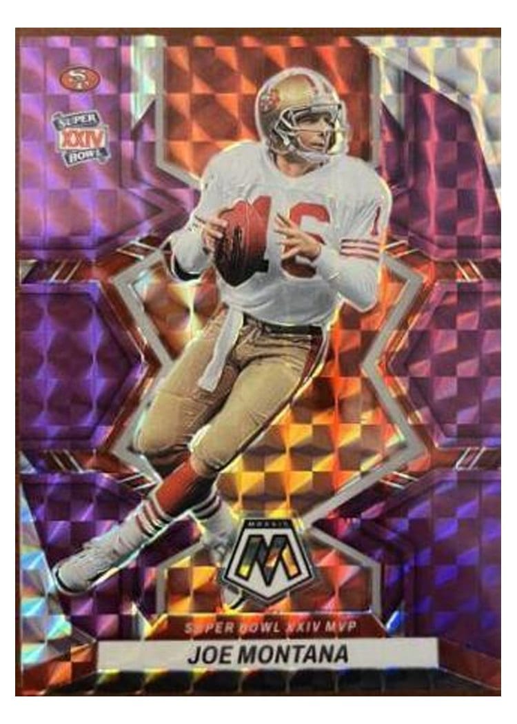 2022 Panini Mosaic Base Set Joe Montana #296 card