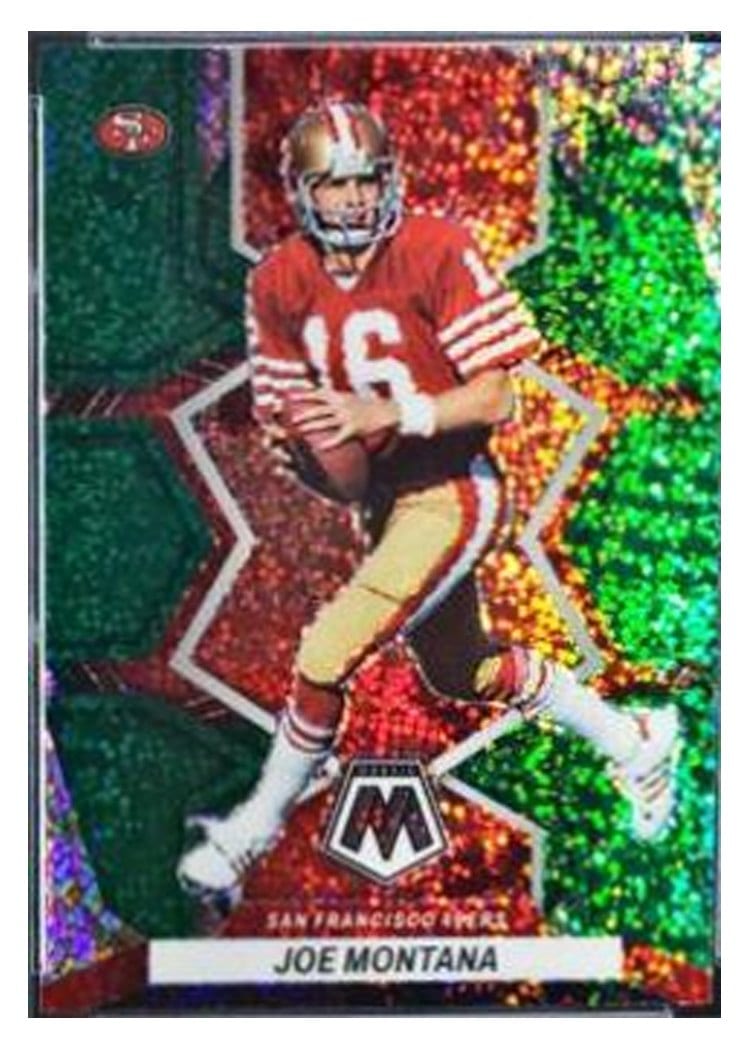 2022 Panini Mosaic Base Set Joe Montana #296 card