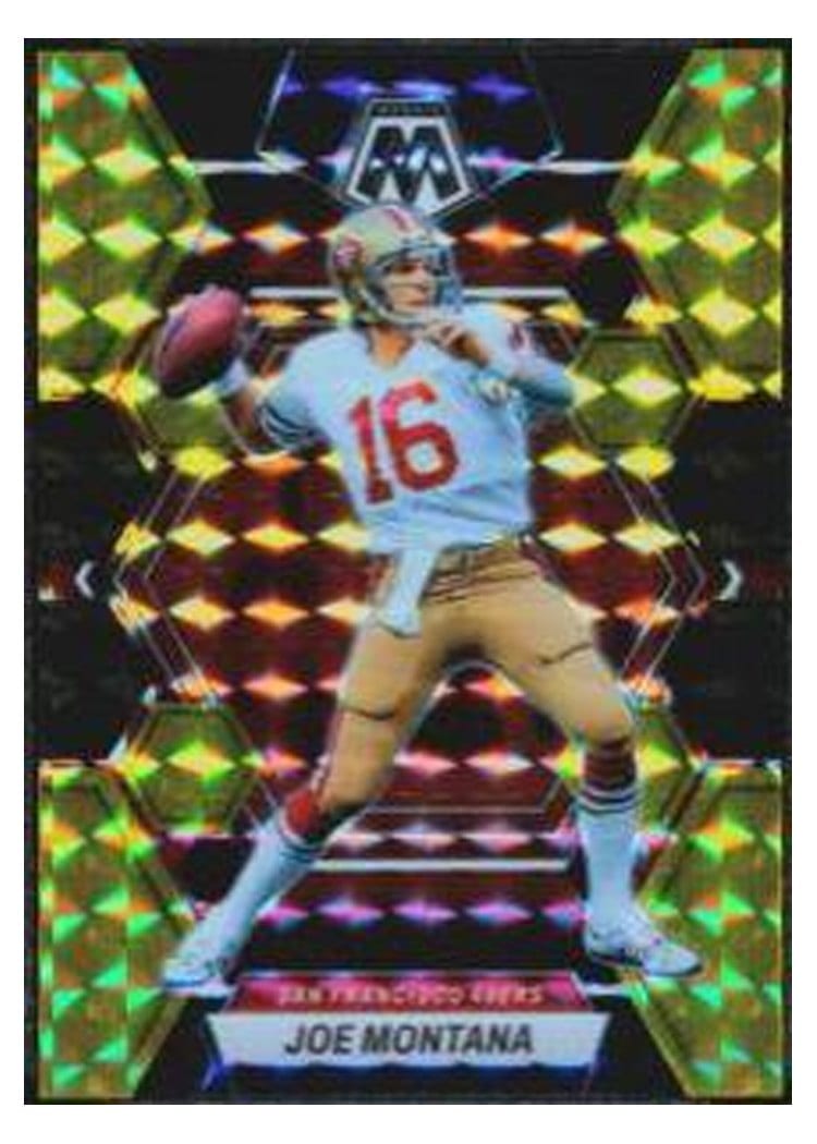 2023 Panini Mosaic Base Set Joe Montana #217 card