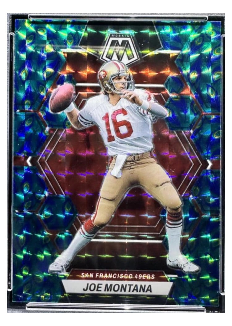 2023 Panini Mosaic Base Set Joe Montana #217 card