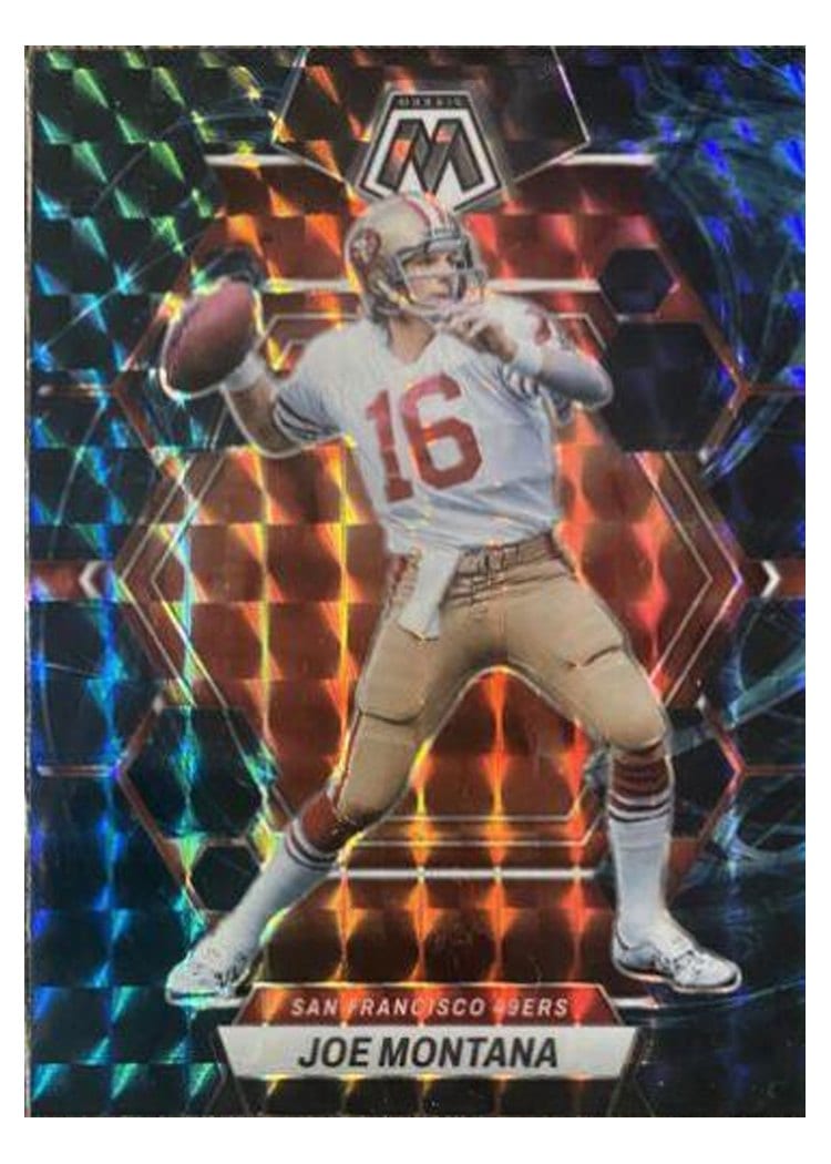 2023 Panini Mosaic Base Set Joe Montana #217 card