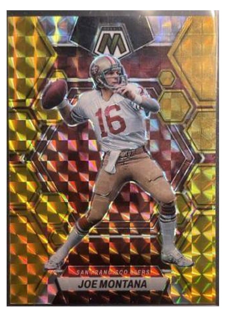 2023 Panini Mosaic Base Set Joe Montana #217 card