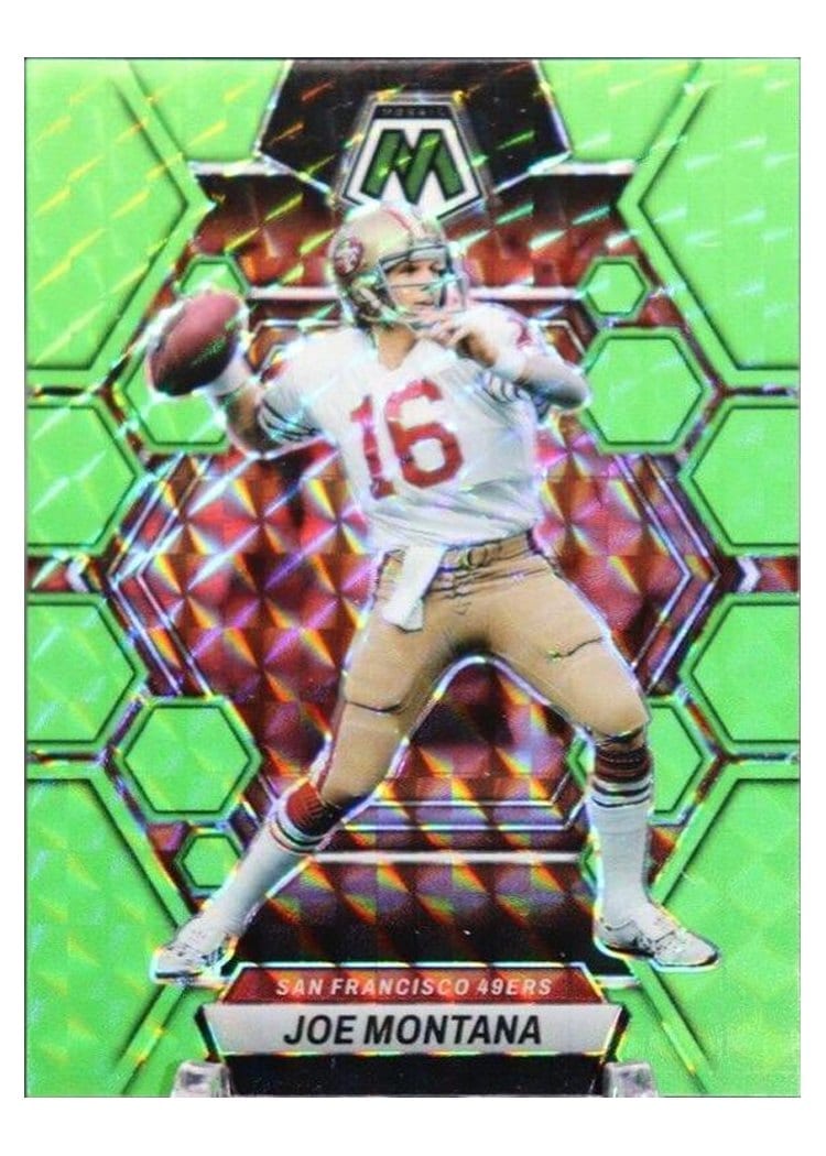 2023 Panini Mosaic Base Set Joe Montana #217 card
