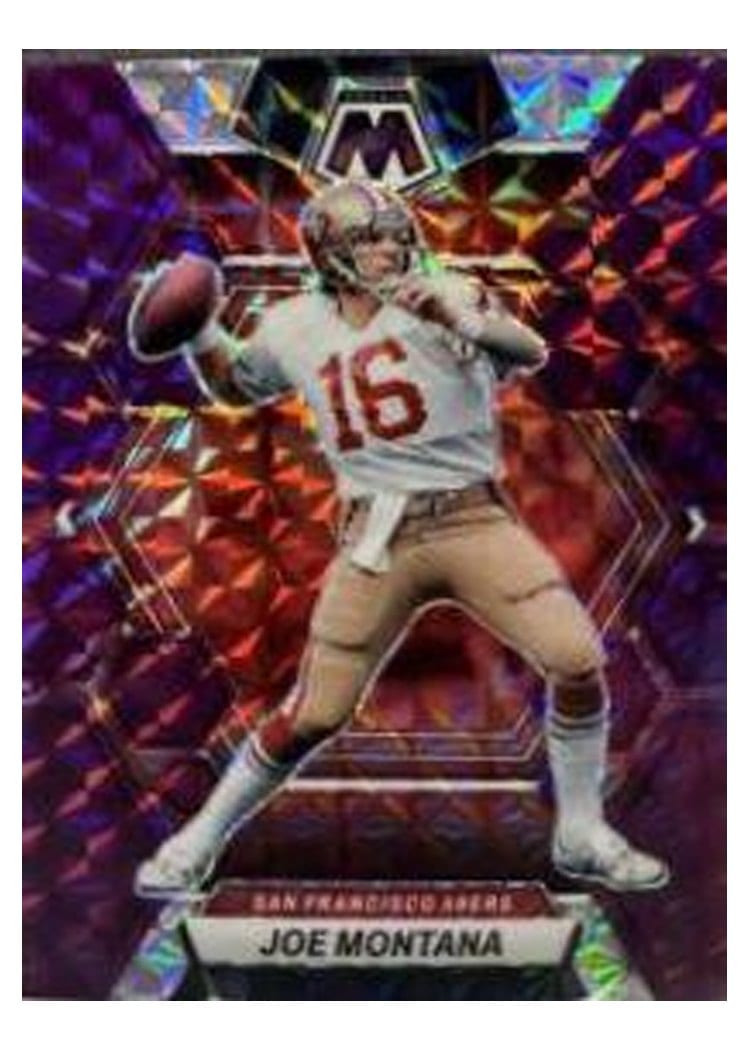 2023 Panini Mosaic Base Set Joe Montana #217 card