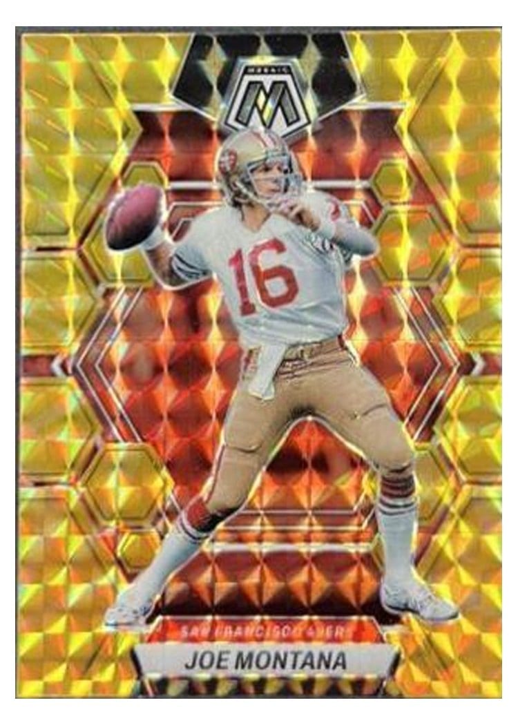 2023 Panini Mosaic Base Set Joe Montana #217 card